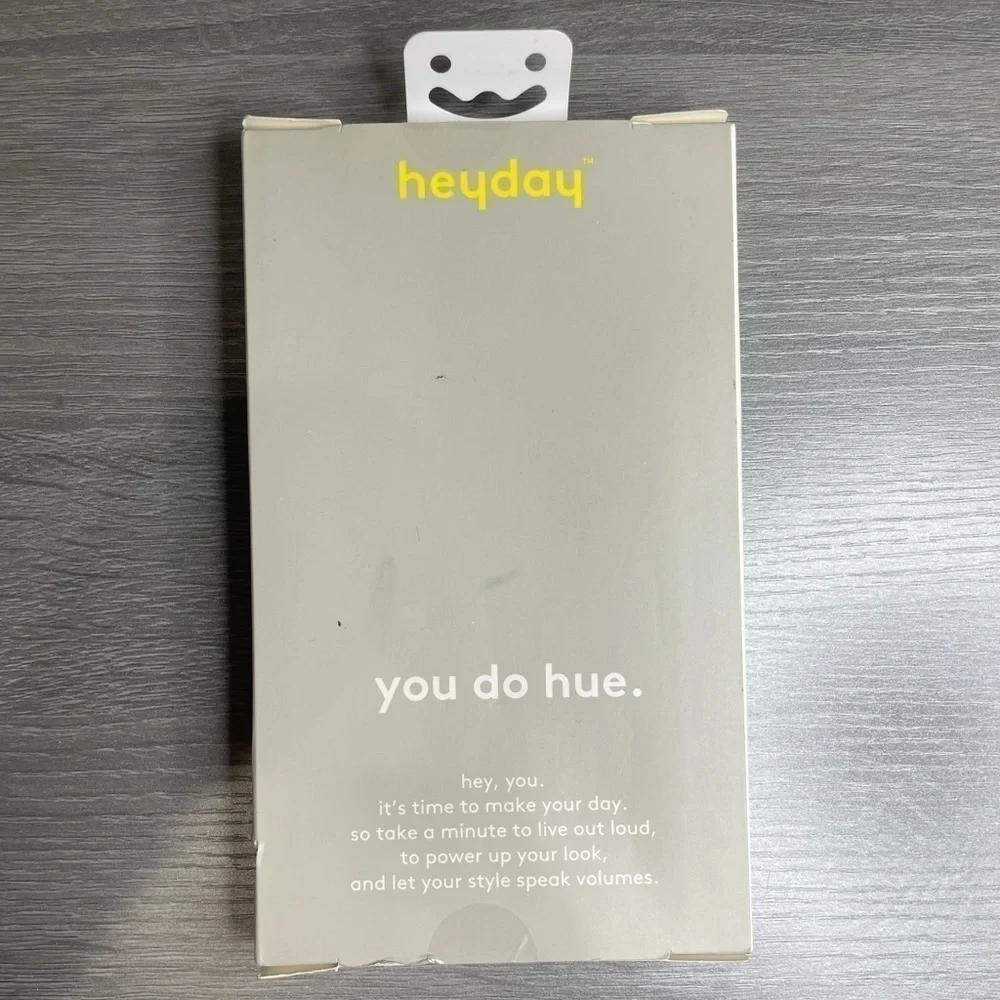 Heyday Silicone Purple Phone Case 6.5” Screen
